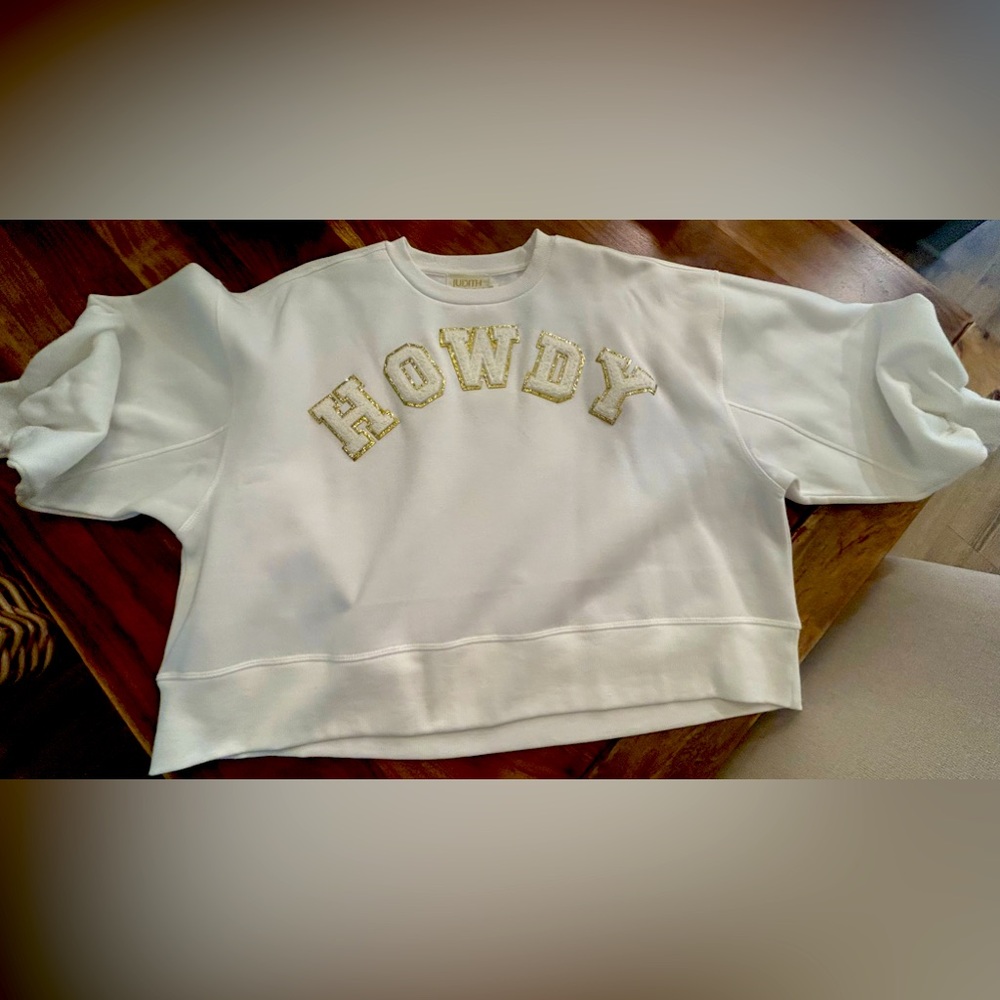Judith March Howdy sweatshirt